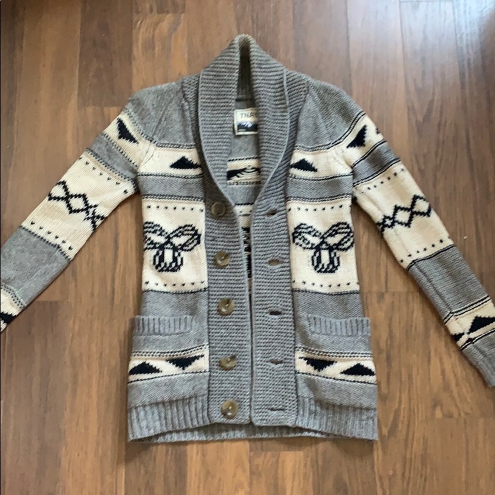 TNA wool cardigan